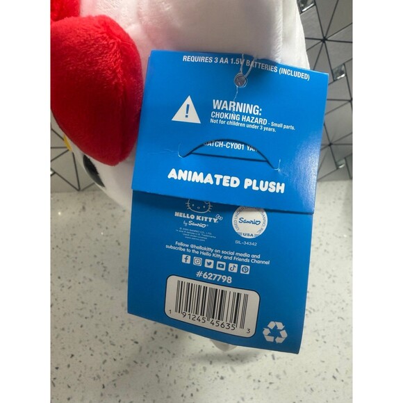 Hello Kitty, 4th of July Side Stepper Plush CVS Exclusive American Flag - Picture 8 of 10